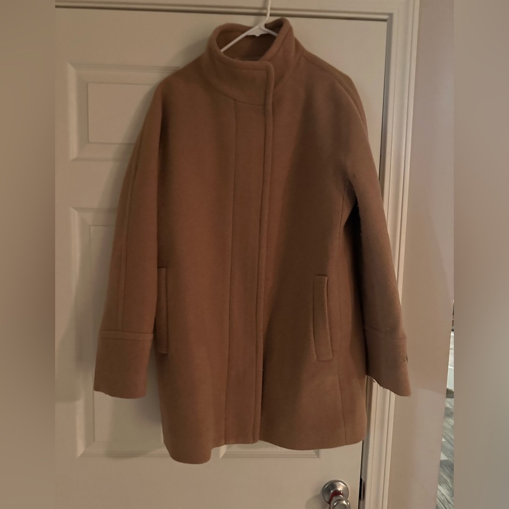 J. Crew Women's Camel Cape Coat